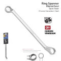 Ring Spanner - Satin - CRV - 8 X 9. 