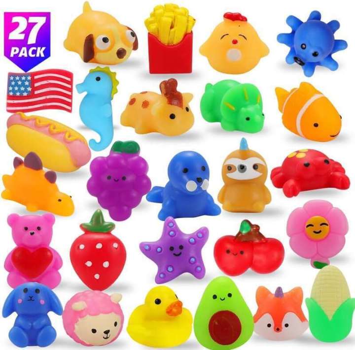 VNAMO%20Toys,%2027-Pack%20Squishies%20Party%20Favors%20Boys%20Girls%20Kids,%20Mochi%20Mini%20Kawaii%20Squishy%20Fidget%20Stress%20Reliever%20Anxiety%20Toys%20Set,%20Classroom%20Prize%20Bulk%20Gifts%20for%20Christmas%20Treat%20Goody%20Bags%20-%20Image%202