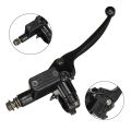 7/8" 22mm Motorcycle Front Master Cylinder Hydraulics Brake Lever Right For 50cc 125cc 150cc 250cc GY6 Dirt Pit Bike Scooter ATV. 