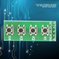 Control Universal 4 Key Keyboard Module Industrial Grade Push Button Switch Module Keyboard Board Maker Projects. 
