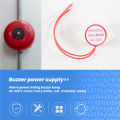 Beep AC 220V buzzer wired supply 2 alarm wheel. 