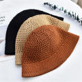 Foldable Sun hat Trendy Summer Bucket Straw hat Women's Ladies Beach caps for Outdoor activities Beachwear Vacation Sun protection Casual fashion Women. 