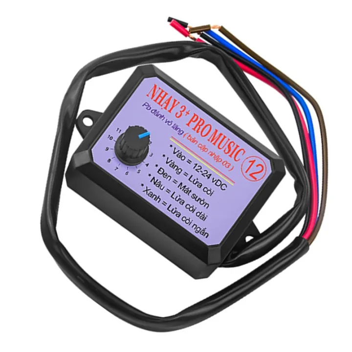 12%20Sound%20Musical%20Electronic%20Horn%20Controller%203+Pro%20Horn%20Speaker%20Sound%20Control%20Box%20Unit%20with%20Volume%20Switching%20-%20Image%203