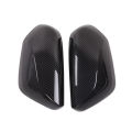 OUMERY for Prius 2016-2019 Car Carbon Fiber Style Rear View Side Door Mirror Cover Frame Trim Decorative Accessories. 