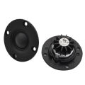 Tweeter Speaker 6 Ohm 30W Hifi Soft Dome Silk Film Treble Loudspeaker Neodymium Toothed Heat Sink 2Pcs. 
