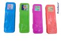 Plastic Kids Pencil Box, For School, Packaging Type: Packet. 