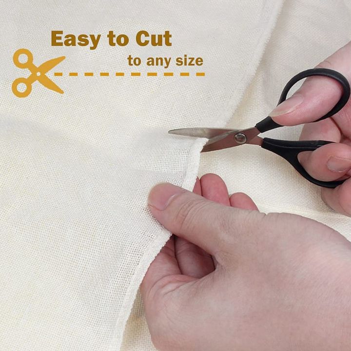 6%20Pack%20Cheeseclothes,%20Unbleached%20Pure%20Cotton%20Muslin%20Clothes%20Soft%20Square%20Cheese%20Clothes%20for%20Cooking,%20Straining,%20Baking%20-%20Image%204
