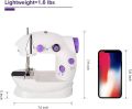 Sewing Machine Mini Sewing Machine - Mini Handheld Sewing Machines Dual Speed Double Thread Multifunction EU/US/UK Electric Automatic Tread Rewind Sewing Machine - Handheld Sewing Machine. 