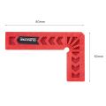 90 Degree Right-Angle Ruler Plastic Woodworking Right Angle Auxiliary Positioner Carpenter Square Rulers Measuring Tools. 