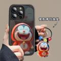 Cellphone Case For Samsung Galaxy A54 5G A34 A53 A52 A52S A31 A51 A32 A03 A05 A04E A05S A12 A13 A14 A24 A33 cover Angel Eyes Cartoon Cute Doraemon Pendant Soft Silicone TPU Camera Protective Full Protection Shockproof Square. 