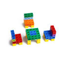 10 Colors Graphics Math Link Cubes Baby Geometric Counting Cubes Snap Blocks. 