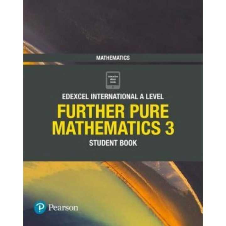 Edexcel Ial Further Pure Maths - Sb 3