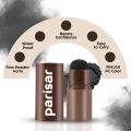 PARISAR PHARMA Natural Hairline Powder, Hair Shading Sponge Pen, Hairline Shadow Powder Stick, Quick Hair Root Touch-Up - Black, 1 Count (FROM INDIA)SAB. 