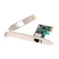 1Set 10/100/1000Mbps Gigabit Ethernet PCI Express PCI-E Network Card RJ-45 LAN Adapter Converter Network Controller. 