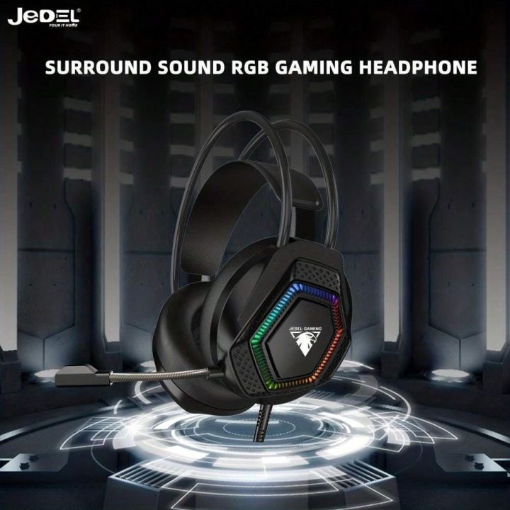 Jedel GH-550 Gaming Headset With RGB Lights