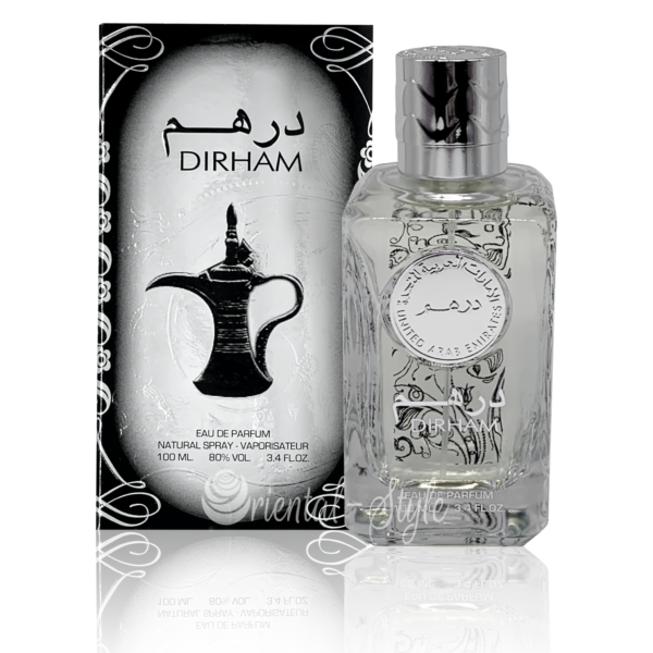 Ard Al Zaafaran Dirham Silver Perfume - 100ml Eau de Parfum- Original_ Luxury Long Lasting UAE Arabian Perfume - High Quality Middle East Unisex Perfume