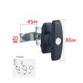 T Handle Lock Latch Shed Door Lock with Keys for Letter Box Camper A. 