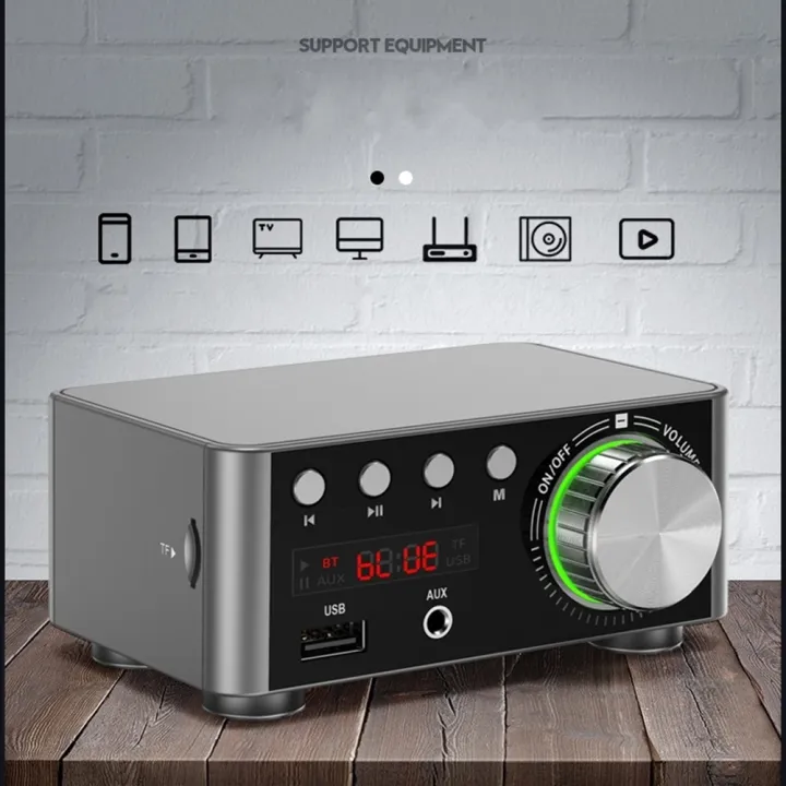 50W%20+%2050W%20100W%20Bluetooth%205.0%20Amplifier%20Digital%20Audio%20Amp%20Black%20-%20Image%202