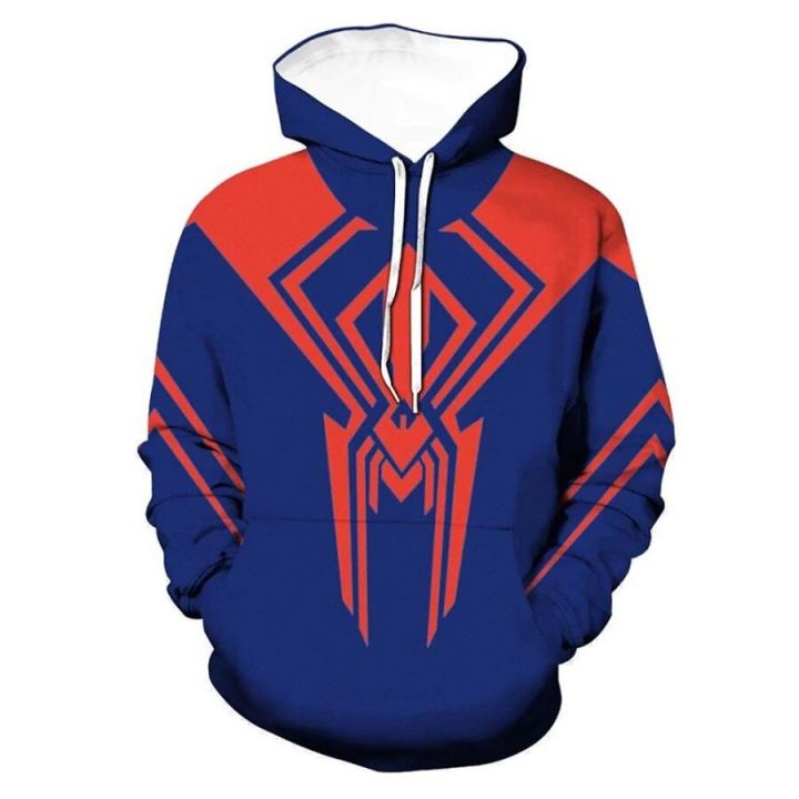Spider-Man%202099%20Miguel%20O'Hara%20Across%20Hoodie%20Gwen%20Spider%20Miles%20Morales%20Jacket%20Men's%20Casual%20Pullover%20Sweater%20Sweatshirts%20Superhero%20Costume%20-%20Image%205