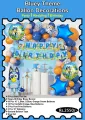 Birthday Decoration Bluey Balloon set With Banner Bluey Theme Full Set. 