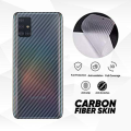 Carbon Fiber Pattern Back Film For Samsung Galaxy A2 Core M01 A10 A51 M51 S20 S20 Ultra S20 PlusM31 M31S A20S A50 A21S A21 M21 M01 Core M20 A20 A11 M11 S20FE A22 M42 A42 A03S A70 A71 A72 A52 M02 M02S Rear fibre Sticker Protective. 