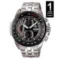 Casio Edifice Black Metal Analog Watch For Men. 