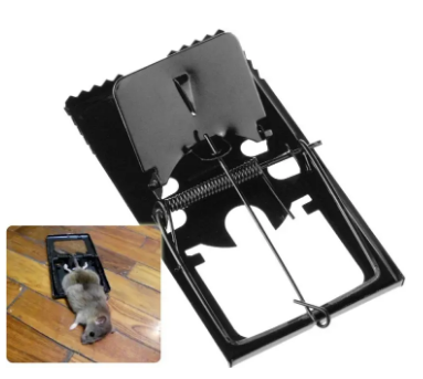 Rat Trap Metal Catching Heavy Duty  Snap Mouse catch Mouse Trap LDS High Quality Reusable Rat 175 X 95mm