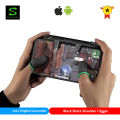 Gaming Finger Cots Black Shark 2 3 For Android iOS Codm PUBG Controller's Mobile Joystick's Black Shark Game Shoulder T. 