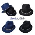Nylon Wide Brim Hat Fedora Cap - Michael Jackson Style Hat - Fits Under 58cm - Hats Caps. 