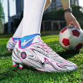 Sale Cheap Football Shoes Men Women Fashion Lightweight Soccer Cleats Teenthager Long Spikes Futsal Sneakers chuteira campo. 