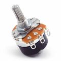 【FOOT SOFA】WH138-1 B5K/10K/20K/50K/100K/250K/500K with Switch Dimming Speed Control Potentiometer. 