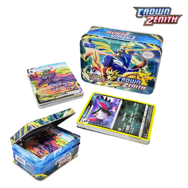 40%20Pokemon%20Cards%20(Sword%20&%20Shield:%20Crown%20Zenith)%20with%20Metal%20Storage%202023%20-%20Image%203