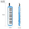 Kidlove 32 Keys/37 Keys Melodica Instrument With Mouthpiece Carrying Case Cleaning Cloth Air Piano Keyboard For Kids Students. 