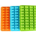 Kitchen accessories 53cell Jelly Mold Cavity Silicone Gummy Bear Chocolate Mold Candy Maker Ice Tray JUE. 