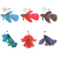 Silicone Fish Artificial Floating Fake Fish For Aquarium Decorations. 