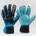 4MM Latex Goalkeeper Gloves Finger Protection Thickened Soccer Goalie Gloves Professional Football Goalkeeper Gloves. 