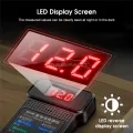 Geepact 12V Multifunctional Battery Testers Automobile Battery Tester LED Display Screen Electrician Tool Auto Repair Industry Detection Digital Battery Diagnosis Portable Battery Testing Device. 