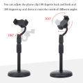 Phone Stand Bracket Live Broadcast Multi-function Small Desktop Online Course Video Recording Support Frame Adjustable Rotatable. 