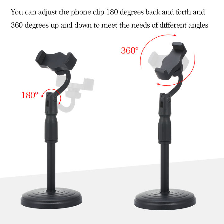 Phone%20Stand%20Bracket%20Live%20Broadcast%20Multi-function%20Small%20Desktop%20Online%20Course%20Video%20Recording%20Support%20Frame%20Adjustable%20Rotatable%20-%20Image%209