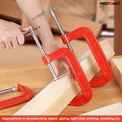 G-%20Clamp%205''%20Heavy%20Duty%20Professional%20Wood%20Working%20Hand%20Tool%20Adjustable%20Metal%20AlloyMetal%20-%20Image%204