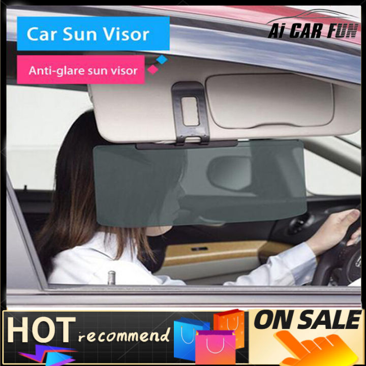 Zone Tech Anti-Glare Anti- Dazzle Sun & UV Rays Block Visor Windshield