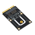 Mini PCIe to M2 Adapter Card M.2 NGFF Key E Interface for M.2 Bluetooth Wireless Wlan Card. 