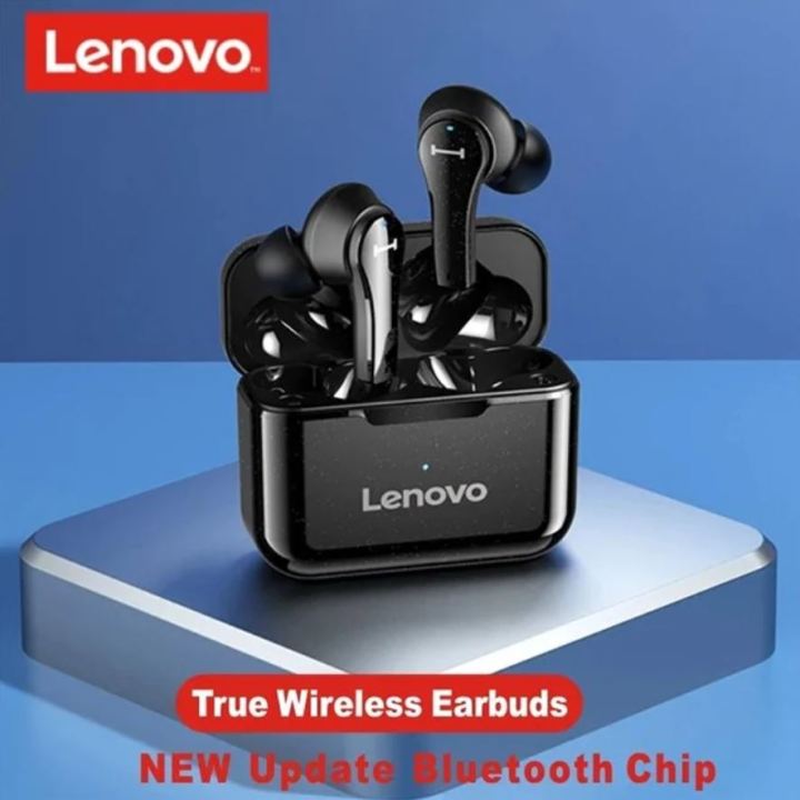 Lenovo True Wireless Stereo In-Ear Earphone QT82 (Black)