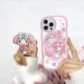 DubaiNi For Realme C35 Realme Narzo 50A Prime (With Free Holder) Fashion Soft Wavy Phone Case My Melody Cinnamoroll Cartoon Shockproof Cellphone Casing Full Cover Camera Protection. 