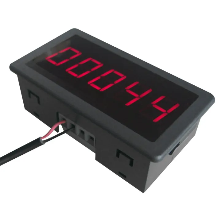 Lcd Digital Counter Module Dc12v-24v Electronic Totalizer With Npn ...