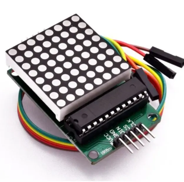 MAX7219%208x8%20LED%20Dot%20Matrix%20Module%2064%20LEDs%20Red%20for%20Arduino%20-%20Image%203