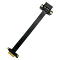 3.0 PCIE X1 Adapter Cable 180° Graphics Card Extension Cable PCI-Express Shielded Extender for GPU 5CM Easy Install. 