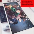 Demon Gamer Anime Hd Mouse Mousepad Pad Locking Edge Computer Keyboard Pc Mice Mats Print Xxl For Csgo Slayer Pad(Demon Slayer 7_900Mmx400Mmx2Mm). 