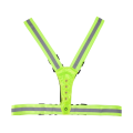 Reflective Vest,Adjustable,High Visibility Vest,Safety Vest with 8 LED Lamps, High Visibility for Jogging Running Green. 