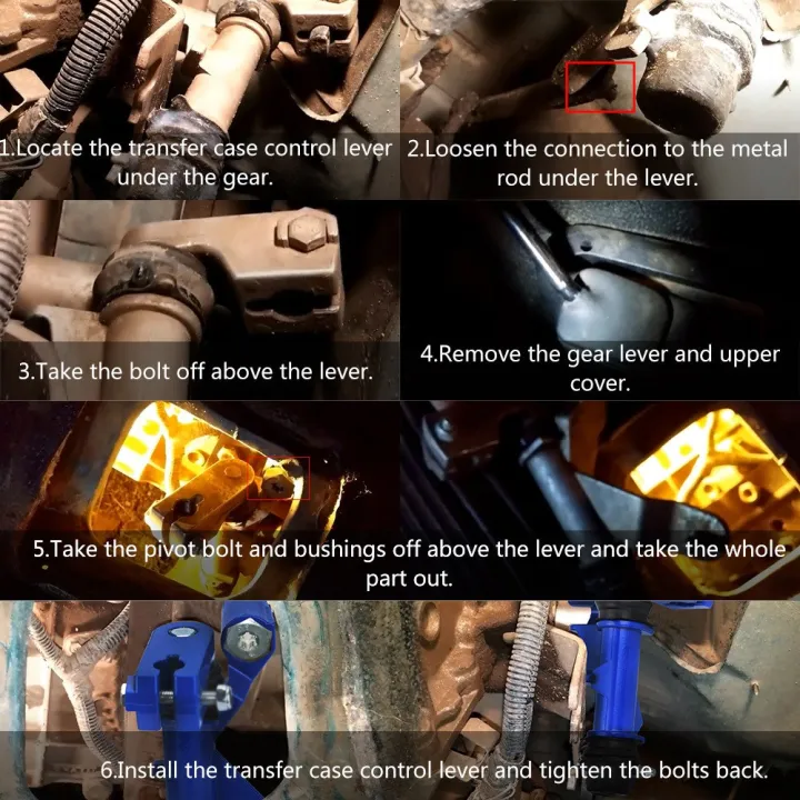 4WD%20Transfer%20Case%20Lower%20Shift%20Linkage%20Control%20Lever%20Compatible%20for%201992-1996%201992-1999%20F250%20-%20Image%207